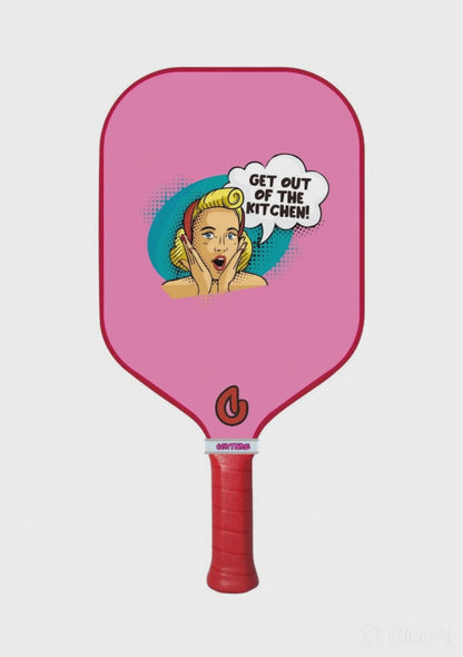 video o fpickleball paddle in the kitchen